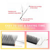 Picture of Lash Extensions YY Eyelash Extensions 0.07mm Thickness D Curl Lashes Mix 8-15mm YY Lashes Soft Lash Trays Pestañas Pelo a Pelo Natural Matte black False Eyelashes Individual Lashes(YY-0.07-D,8-15mm)