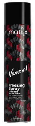 Picture of Matrix Vavoom Extra Hold Freezing Spray | Volumizing & Texturizing Hairspray | Extra Firm Hold | Prevents Frizz & Protects Against Humidity | Fast-Drying | For All Hair Types | Hair Styling | 15 oz.