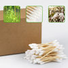 Picture of FOVURTE Bamboo Cotton Swabs 400 count, Organic Cotton Swab Round Tips, Natural Wooden Cotton Buds for Ears, Double Heads Ear Sticks Travel, Makeup Remover