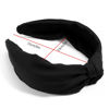 Picture of Etercycle Headband for Women, Knotted Wide Headband, Yoga Hair Band Fashion Elastic Hair Accessories for Women (Black)