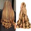 Picture of French Curly Braiding Hair for Box Braids P27/30 Loose Wave Braiding Hair 5 Packs 20 Inch 75G/Pack Spanish Curly Synthetic Spiral Curl Silky Braiding Hair Extensions (20 Inch,5 Packs,P27/30)
