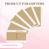 Picture of GOO GOO Hair Extension Tape Double Sided Adhesive Replacement Tape, Professional Strong Tapes for Tape in Hair Extensions 72pcs, 1.6 * 0.3inch per Piece