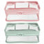 Picture of Makeup Bag Zipper Waterproof Portable Travel Storage Pouch 2 Pcs