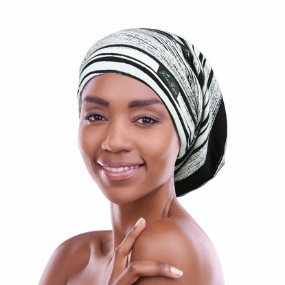 Picture of FocusCare Hair Cap,Extra Large Adjustable Black Women Frizzy Hair