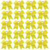 Picture of Hipcheer 20pcs 8" Large Cheer Bows for Girls, Hand-made Grosgrain Ribbon Hair Accessories for Teen Girls Softball Cheerleader Sports (Yellow)