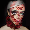 Picture of Fake Blood Kit Halloween Tattoo Stickers Wound Gauze (Fresh Blood)