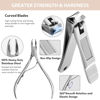 Picture of FAMILIFE Gifts for Women, Manicure Set Professional Manicure Kit 11 in 1 Nail Kit Nail Clippers Tools Stainless Steel with Rose Gold Leather Case Travel Sets