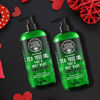 Picture of Viking Revolution Tea Tree Oil Body Wash Soap for Men - Helps Athlete's Foot, Toenail, Jock Itch, Eczema, Ringworm & Body Odors - Extra Strength Men's Body Wash (2 Pack)