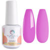 Picture of TUTUYU Pastel Purple Gel Nail Polish,Macaron Bright Purple Gel Polish for DIY Nail Art and Manicure Salon, 0.51 Fl Oz Neon Purple UV/LED Soak off Gel Polish - GP0021