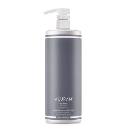 Picture of ALURAM Coconut Water Moisturizing Conditioner for Men and Women, Clean Hydration and Shine for Medium to Coarse Textured Hair, 33.8 Fl Oz