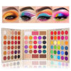 Picture of UCANBE Pretty All Set Eyeshadow Palette Holiday Gift Set Pro 86 Colors Makeup Kit Matte Shimmer Eye Shadow Highlighters Contour Blush Powder All In One Valentine's Day Makeup Pallet