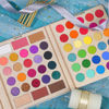Picture of UCANBE Pretty All Set Eyeshadow Palette Holiday Gift Set Pro 86 Colors Makeup Kit Matte Shimmer Eye Shadow Highlighters Contour Blush Powder All In One Valentine's Day Makeup Pallet