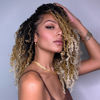 Picture of Toyotress Yanky Twist Crochet Hair - 6 Inch 2 Packs (30 Strands/Pcs) Pre-twisted Fluffy Spring Twist Passion Twist, 3 Tones Ombre Blonde Pre-Looped Crochet Braids Braiding Hair (6 Inch, OT27/613-2P)