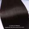 Picture of Straight Hair Extensions Long Dark Brown Hair Extensions #6 Clip in Hair Extensions for Women 4PCS Hair Extensions Fluffy and No Tangled(4pcs, 20Inch, 6#)
