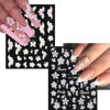 Picture of VOTACOS 6 Sheets Flower Nail Art Stickers Decals 5D Embossed Nail Decals Spring Summer Self-Adhesive Nail Supplies Accessories 3D Flowers Nail Stickers for Women Nail Design Decoration
