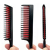 Picture of LLTGMV Hair Comb for Women, Triple Teasing Comb for Fine Hair - 8.27 IN, Hair Styling Back Comb, Tease Comb for Hair Volume and Sectioning