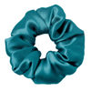 Picture of LILYSILK Silk Hair Scrunchies/Ties for Frizz & Breakage Prevention, 100% Mulberry, No Damage, Elastic ponytail Holders, 1Pc, Adriatic Blue