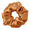 Picture of LILYSILK Silk Hair Scrunchies/Ties for Frizz & Breakage Prevention, 100% Mulberry, No Damage, Elastic ponytail Holders, 5PC, Fixed Colors (Black+Light Coffee+Bright Coffee+Caramel+Chocolate)
