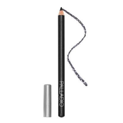 Picture of Palladio Wooden Eyeliner Pencil, Thin Pencil Shape, Easy Application, Firm yet Smooth Formula, Perfectly Outlined Eyes, Contour and Line, Long Lasting, Rich Pigment, Black