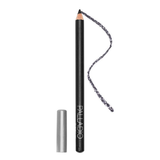Picture of Palladio Wooden Eyeliner Pencil, Thin Pencil Shape, Easy Application, Firm yet Smooth Formula, Perfectly Outlined Eyes, Contour and Line, Long Lasting, Rich Pigment, Black