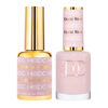 Picture of DND DC Gel Polish Set, Pink Collection, UV/LED Gel Polish and Air Dry Nail Lacquer, Matching Chip-Free Polish Duo, 140 Khaki Rose, 0.5 Fl Oz