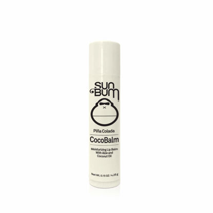 Picture of Sun Bum Piña Colada Cocobalm | Hydrating Lip Balm with Aloe | Hypoallergenic, Paraben Free, Silicone Free, | 0.15oz Stick (20-48058)