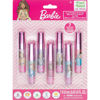 Picture of Barbie 7 Piece Plant Based Lip Gloss, Girls Party Favors, First Makeup Set for Girl, Perfect for Parties, Sleepovers, and Birthday Gifts, Ages 3+, by Townley Girl