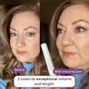 Picture of Rumi Cosmetiques VolumeCare+ Mascara For Older Women - Extreme Length and Volume 2-in-1 Formula - No Clumps, Long-Wearing, Hypoallergenic Mascara For Sensitive Eyes (Natural Black)
