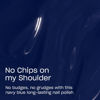 Picture of OPI Infinite Shine No Chips on my Shoulder | Opaque Dark Blue Crème Long Wear Gel Like Nail Polish | Vegan, Long Lasting, Streak Free