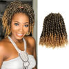 Picture of The BOHOBABE Crochet Passion Twist Hair Pretwisted 10 Inch Short Pre-looped Passion Twist Crochet Braiding Hair 8 Packs (T27)