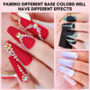 Picture of Makartt Nail AB Rhinestones With Gel Nail Glue For Gems 8ML & Half-Round Pearl & Rhinestone Picker Tweezers Strong Adhesive Nail Gems Glue Diamond Art Nail Charms Design Accessories Jewels Decoration