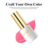 Picture of Imtiti Neon Gel Nail Polish, 1 Pcs 0.5 Fl Oz Neon Pink Gel Polish Soak Off LED U V Nail Gel Polish Spring Summer Gel Nail Polish DIY Nail Art Starter Manicure Salon Gel Nail Kit for Women Girls