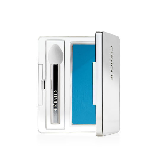 Picture of Clinique All About Shadow Single Eye Shadow Makeup | Safe For Sensitive Eyes, Lagoon, 0.06 Ounce