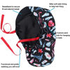 Picture of ABAMERICA Ponytail Scrub Caps for Women Surgical Caps Nurse Hat with Functional Ponytail Holder for Long Hair, Single or Satin-Lined