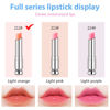 Picture of BINGBRUSH Color Changing Lipstick Lip Balm,Korean Magic Lipstick Color Change Changing Lip Tint Tinted Stain Gloss Balm Long Lasting Waterproof Moisturizer (212#)