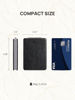 Picture of OMIRO Compact Mirror, Classical PU Leather 1X/3X Magnification, Pocket Ultra Portable for Purses and Travel (Black)