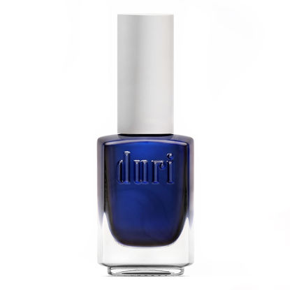 Picture of duri Nail Polish, 174 Fire Sapphire, Deep Purple Blue Metallic Shimmer, Full Coverage, Quick Drying, Long Lasting, 0.45 Fl Oz Cosmetics