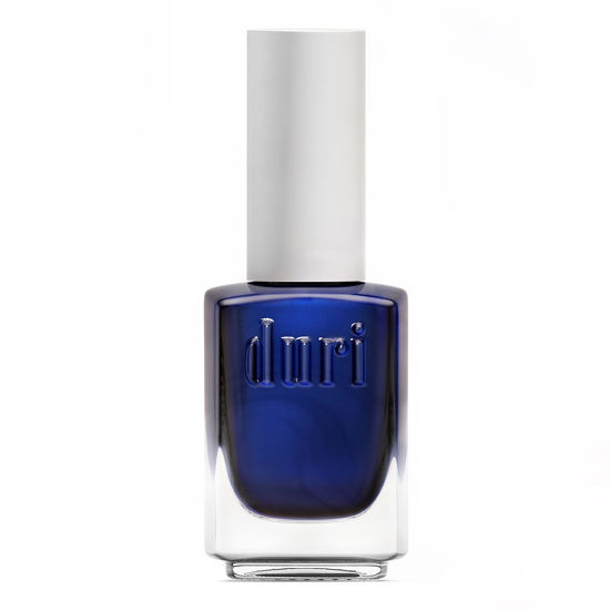 Picture of duri Nail Polish, 174 Fire Sapphire, Deep Purple Blue Metallic Shimmer, Full Coverage, Quick Drying, Long Lasting, 0.45 Fl Oz Cosmetics