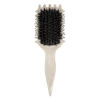Picture of Curl Defining Brush Curly Hair Brush Boar Bristle Hair Brush Styling Brush for Detangling Shaping & Defining Curls for Women and Men (Beige)