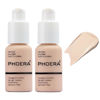 Picture of 2 Pack PHOERA Foundation 101 Porcelain Makeup,Full Coverage Foundation for Women and Girls(101 Porcelain)