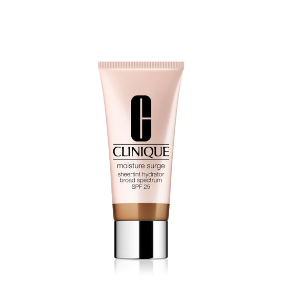 Picture of Clinique Moisture Surge Sheertint Hydrator Hydrating Tinted Moisturizer Broad Spectrum SPF 25 With Hyaluronic Acid + Aloe Water | Sheer Coverage, Natural Finish, Medium Deep, 1.4 Fl Oz
