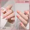 Picture of GAOY Jelly Gel Nail Polish Set, 8 Translucent Nude White Pink Brown Neutral Sheer Colors Kit for Salon and Nail Art DIY at Home, Dreamy Rose