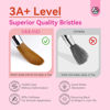 Picture of Saviland 3pcs Acrylic Nail Brush Set: Size 6/8/12 Professional Acrylic Nail Brushes for Acrylic Application Acrylic Powder Nail Art Extension & 3D Nail Carving Manicure Tools Home Nail Salons DIY
