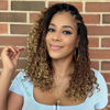 Picture of 8 Packs Crochet Box Braids-14 Inch Boho Box Braids Crochet Braids Hair Bohomian Box Braid Crochet Hair Synthetic Braiding Hair Goddess Box Braids Crochet Hair for Black Women (1B/30/27)