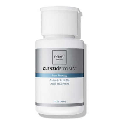 Picture of Obagi CLENZIderm M.D. Pore Therapy Exfoliating BHA Toner - Unclogs Pores with 2% Salicylic Acid Acne Treatment - 5 oz