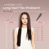 Picture of Upgraded Automatic Rotating Curling Iron - TYMO Long Barrel Curling Wand for Long Hair, Ceramic 1 Inch Hair Curler Anti-Scald, Tangle-Free, 600M Ionic, Dual Voltage for Easy Lasting Curls, Gold