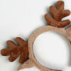 Picture of TEBIEKOY Christmas Deer Antlers Headband - Deer Costume for Women Adults Cute Deer Ears Head Band Fluffy Reindeer Antler Headbands Deer Costume for Christmas Halloween Cosplay Party