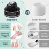 Picture of SUPWEE 3 Colors Solid Builder Gel for Nail Extension Non Stick Hand Hard Gel with Dual Form 3D Nail Sculpture Gel Nail Strengthen Nail Art for Home DIY Nail Salon