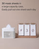 Picture of Mary&May Niacinamide Vitamin C Daily Mask - Quick Dispenser Type Korean Face Mask Sheet for Radiance Clear Skin - Dark Spot Correction and Luminous Skin - Hypoallergenic and Eco-Friendly, 30 Sheets