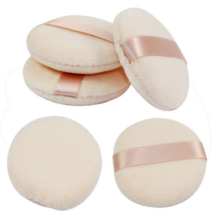 Picture of Joly Powder Puff for Makeup Face Powder Set of 5 (5 Pieces)